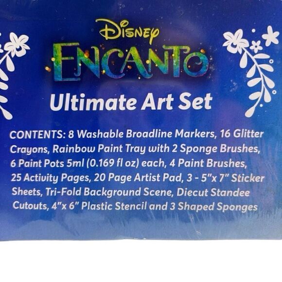 Cra-Z-Art Disney Encanto Ultimate Art Set 70+ Pieces New In Plastic 4+ - Picture 2 of 4